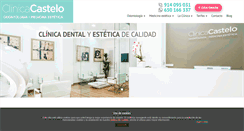 Desktop Screenshot of clinicacastelo.com